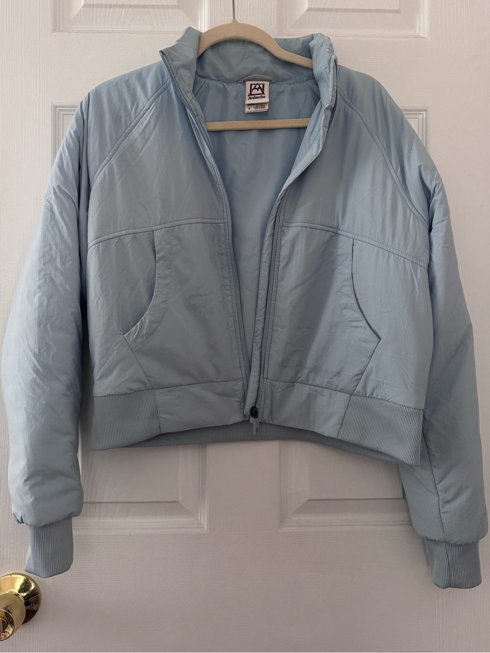 Avalanche Light Blue Bomber Jacket